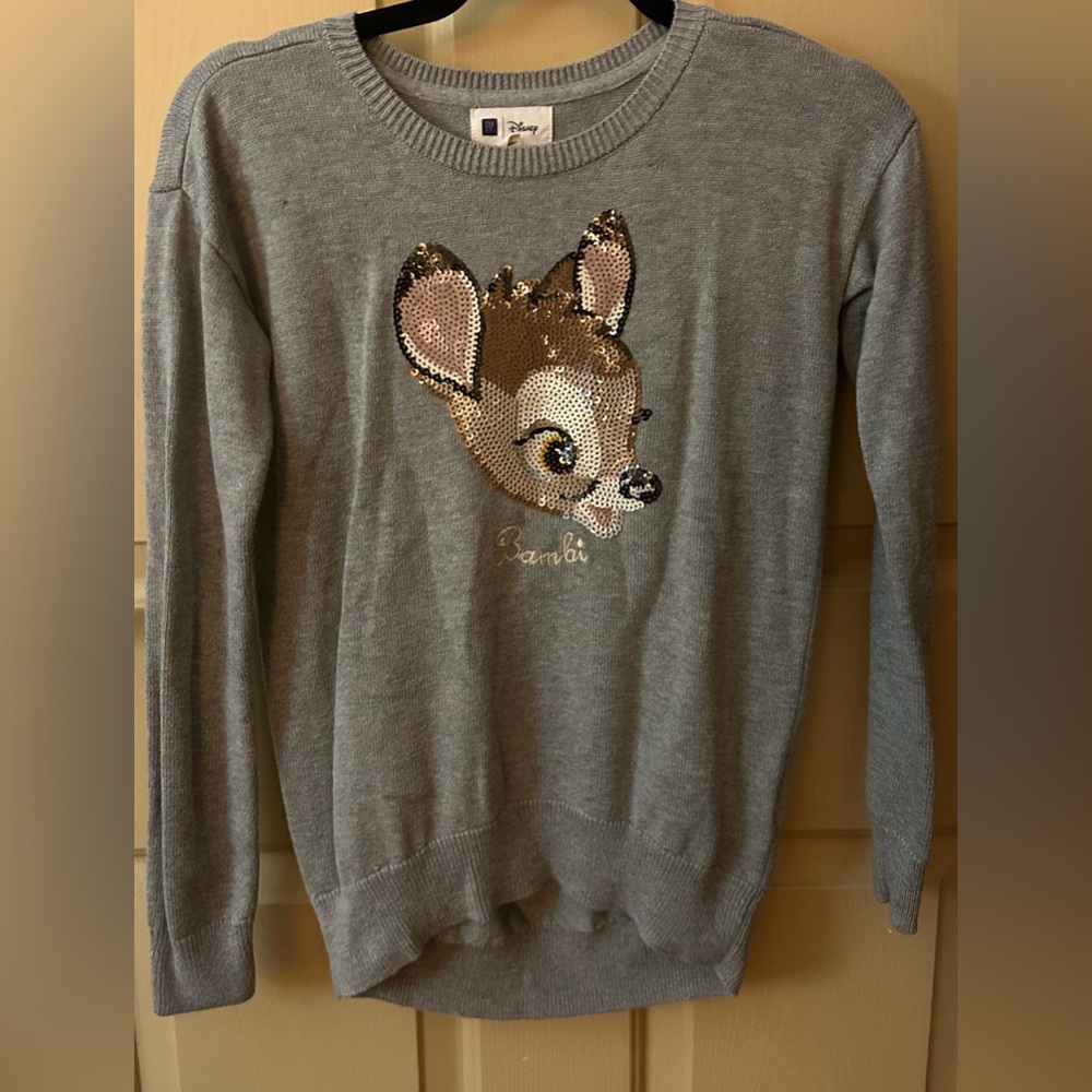 Gap Kids/Disney Gray Bambi Sweater